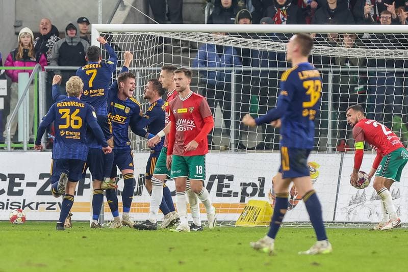 Football. Fortuna I Liga. Zaglebie Sosnowiec - Arka Gdynia. 12.11.2023