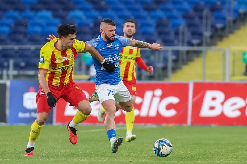 Football. PKO BP Ekstraklasa. Ruch Chorzow - Korona Kielce. 26.11.2023