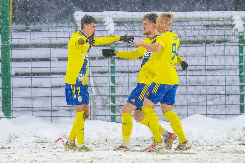 Football. Fortuna I Liga. GKS Katowice - Arka Gdynia. 02.12.2023