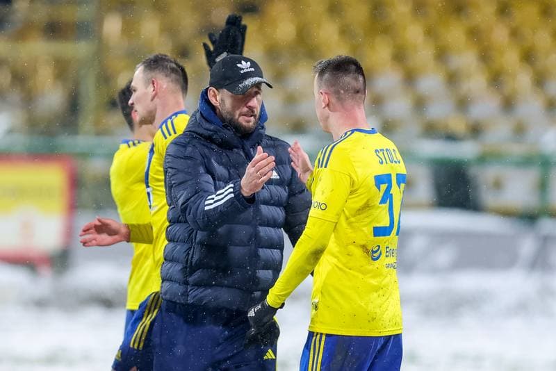 Football. Fortuna I Liga. GKS Katowice - Arka Gdynia. 02.12.2023