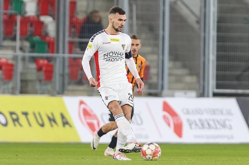 Football. Fortuna I Liga. Zaglebie Sosnowiec - Chrobry Glogow. 19.12.2023
