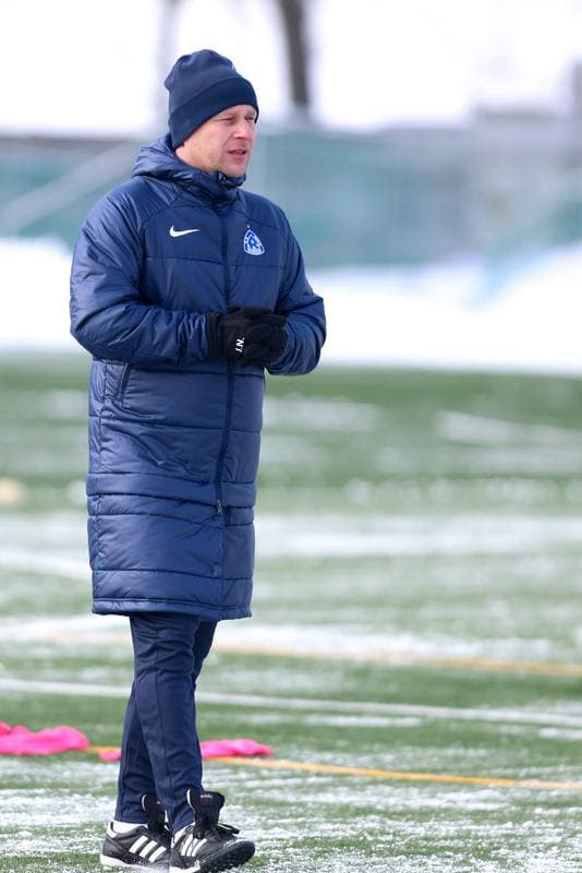 Football. Ruch Chorzow. Training. 08.01.2024