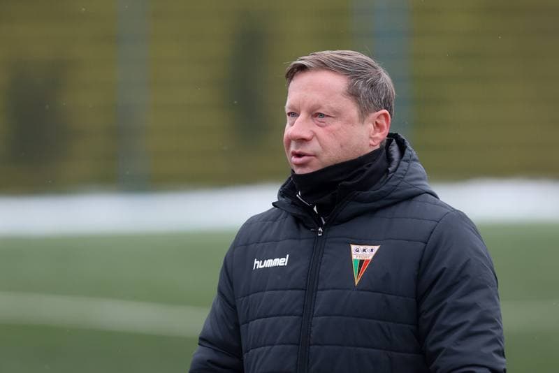 Football. Sparing. GKS Tychy - Hutnik Krakow. 13.01.2024