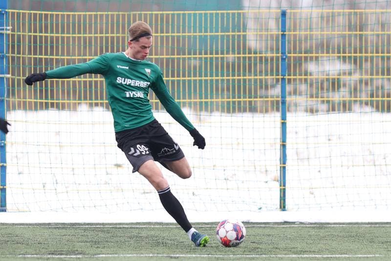 Football. Sparing. GKS Tychy - Hutnik Krakow. 13.01.2024