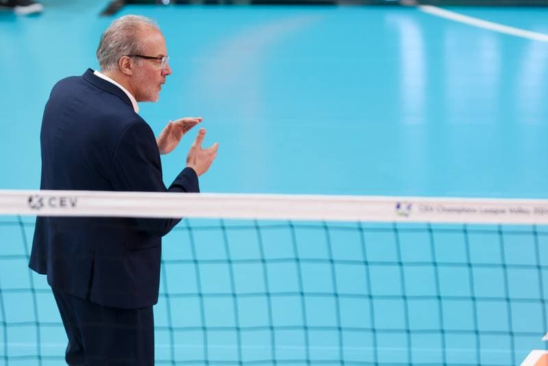 Volleyball. CEV Champions League. Jastrzebski Wegiel - SVG Luneburg. 17.01.2024