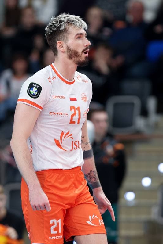 Volleyball. CEV Champions League. Jastrzebski Wegiel - SVG Luneburg. 17.01.2024