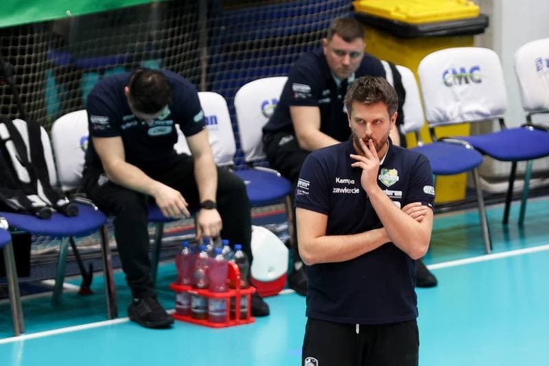 Volleyball. PlusLiga. Aluron CMC Warta Zawiercie - Asseco Resovia Rzeszow. 25.01.2024