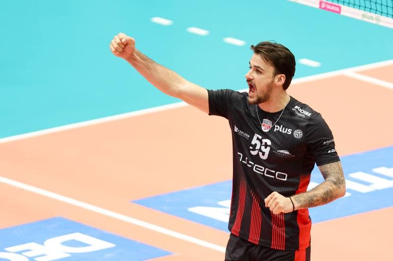 Volleyball. PlusLiga. Aluron CMC Warta Zawiercie - Asseco Resovia Rzeszow. 25.01.2024