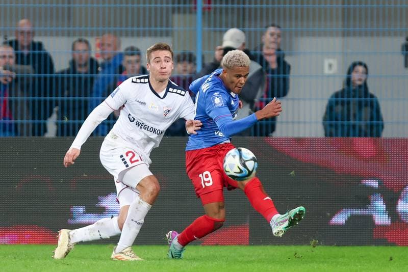 Football. PKO BP Ekstraklasa. Piast Gliwice - Gornik Zabrze. 10.02.2024