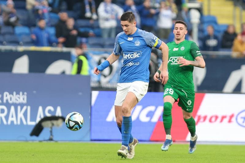 Football. PKO BP Ekstraklasa. Ruch Chorzow - Warta Poznan. 17.02.2024