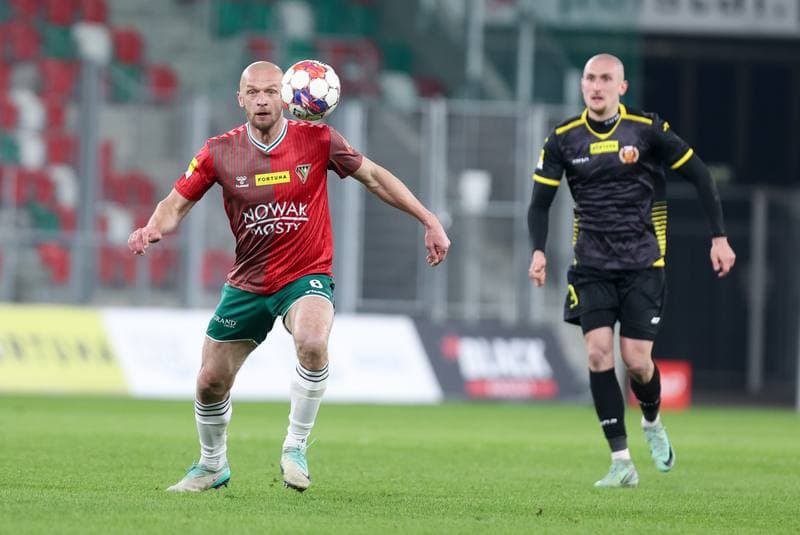Football. Fortuna I Liga. Zaglebie Sosnowiec - Znicz Pruszkow. 18.02.2024