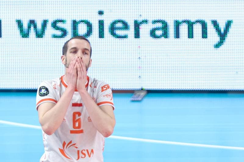 Volleyball. CEV Champions League. Jastrzebski Wegiel - Gas Sales Daiko Piacenza. 28.02.2024