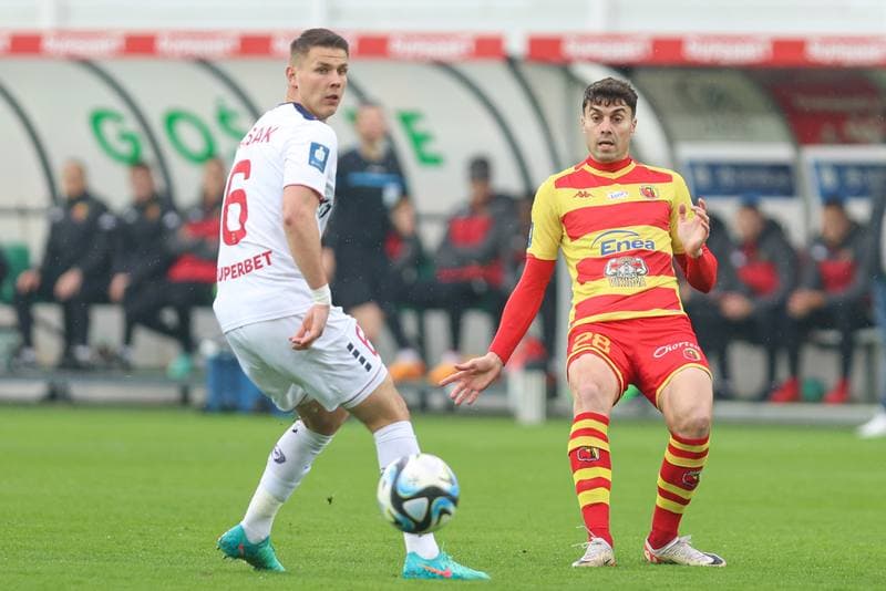 Football. PKO BP Ekstraklasa. Gornik Zabrze - Jagiellonia Bialystok. 02.03.2024