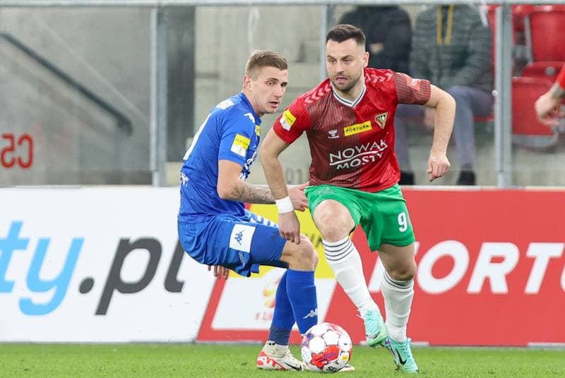 Football. Fortuna I Liga. Zaglebie Sosnowiec - Podbeskidzie Bielsko-Biala. 03.03.2024