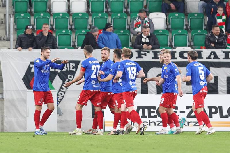 Football. Fortuna I Liga. Zaglebie Sosnowiec - Odra Opole. 10.03.2024