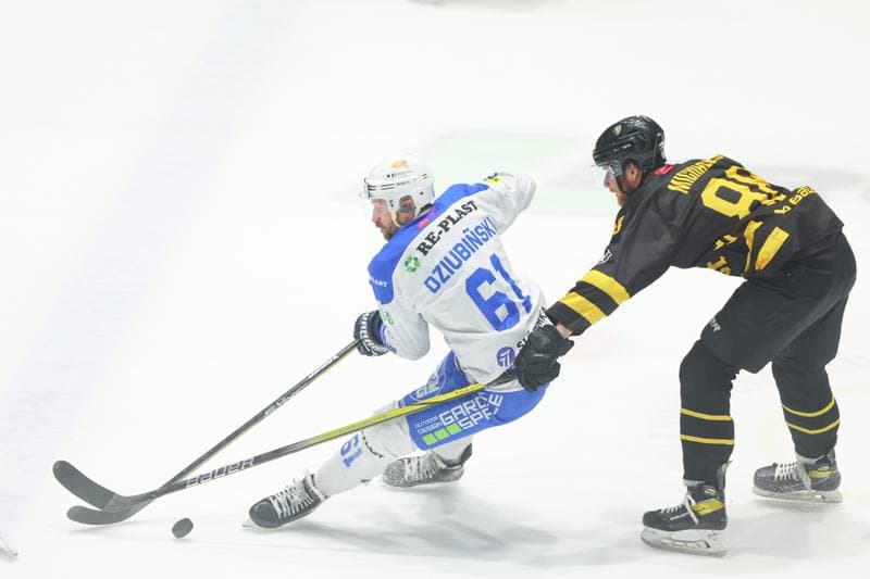 Ice Hockey. Tauron Hokej Liga. Re-Plast Unia Oswiecim - GKS Katowice. 07.04.2024