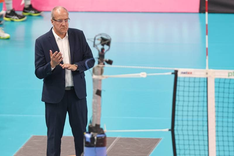 Volleyball. PlusLiga. Jastrzebski Wegiel - Aluron CMC Warta Zawiercie. 28.04.2024