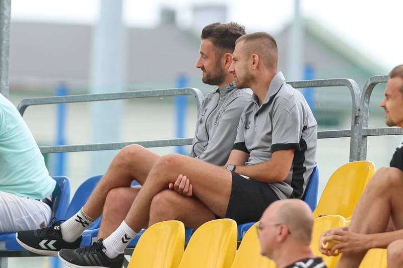Football. Sparing. GKS Katowice - Hutnik Krakow. 30.06.2024