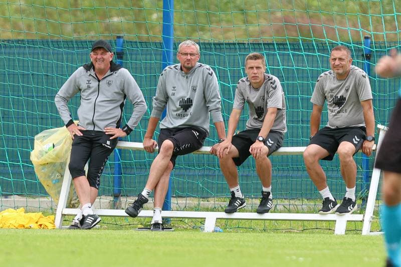 Football. Sparing. GKS Katowice - Hutnik Krakow. 30.06.2024