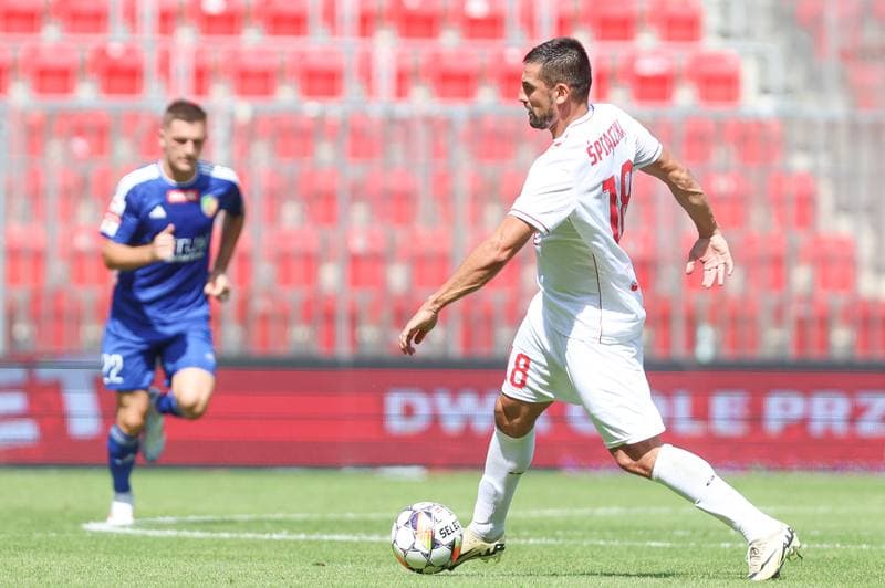 Football. Betclic I Liga. GKS Tychy - Miedz Legnica. 21.07.2024