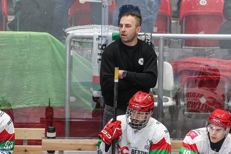 Ice Hockey. Tauron Hokej Liga. EC Bedzin Zaglebie Sosnowiec - GKS Katowice. 01.12.2024