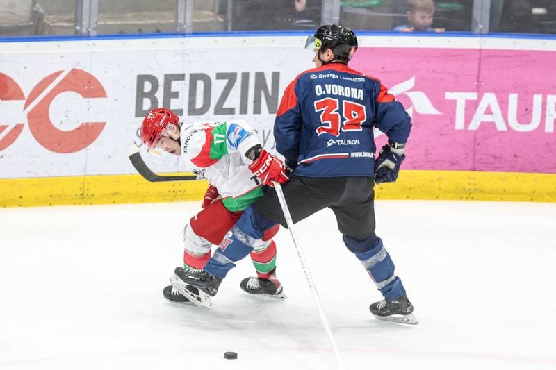 Ice Hockey. Tauron Hokej Liga. EC Bedzin Zaglebie Sosnowiec - KH Energa Torun. 19.01.2025