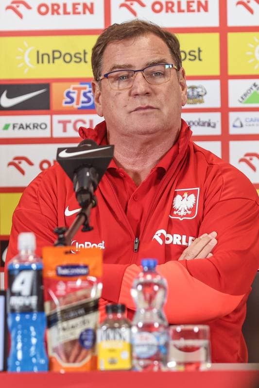 Football. Poland national team. Press Conference. 06.10.2025
