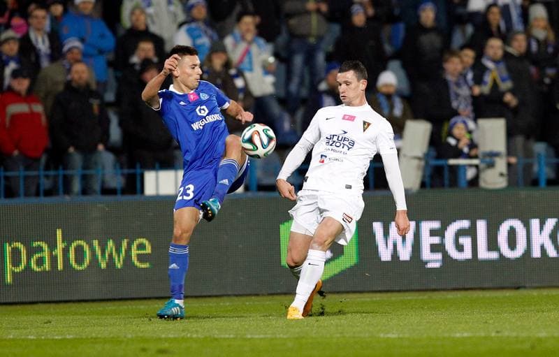 Football. PKO BP Ekstraklasa. Ruch Chorzow - Pogon Szczecin. 02.10.2015