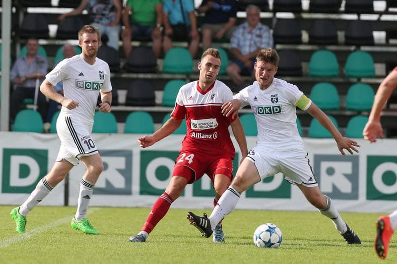 Football. Sparing. MFK Karvina - Gornik Zabrze. 25.06.2016