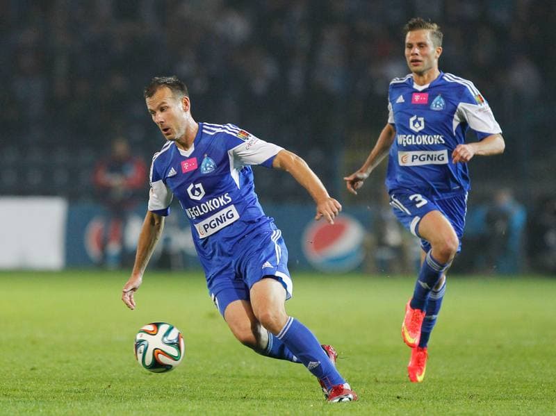 Football. T-Mobile Ekstraklasa. Ruch Chorzow - Gornik Zabrze. 04.10.2014