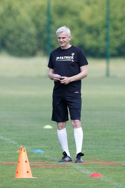 Football. Zaglebie Sosnowiec. Training. 22.06.2016
