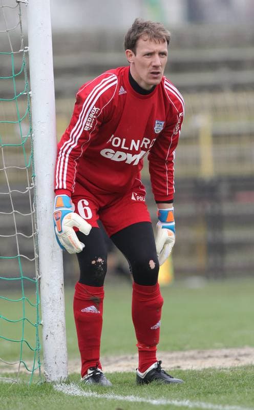 Football. Bytom I liga. Ruch Radzionkow - Arka Gdynia. 07.04.2012