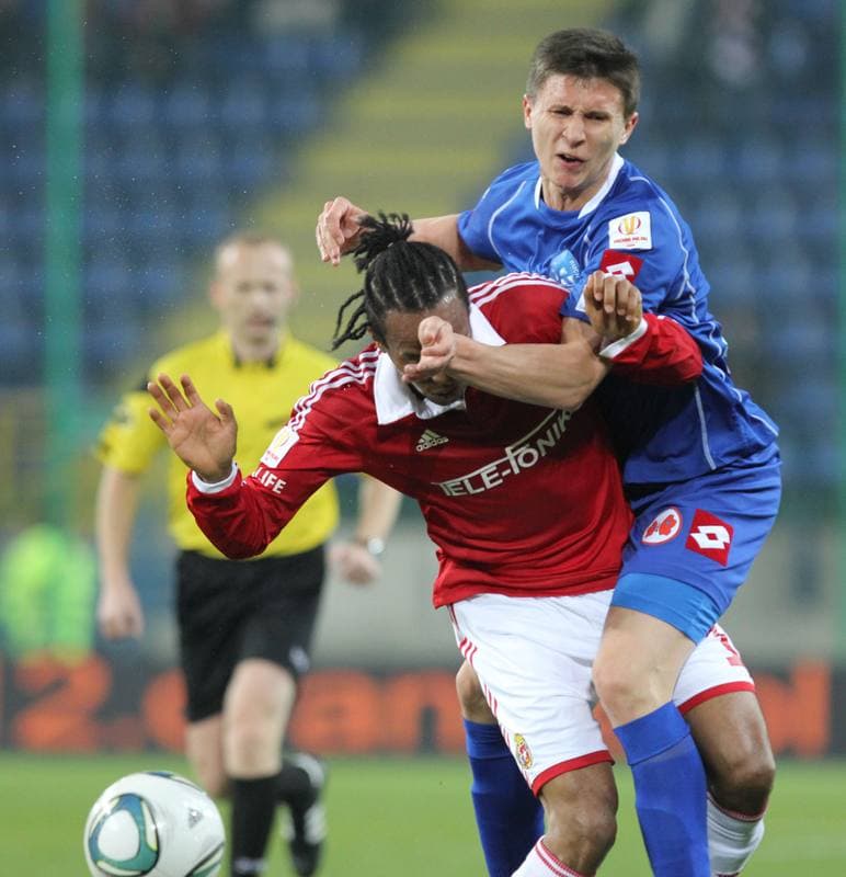 Football. Puchar Polski. Wisla Krakow - Ruch Chorzow. 10.04.2012
