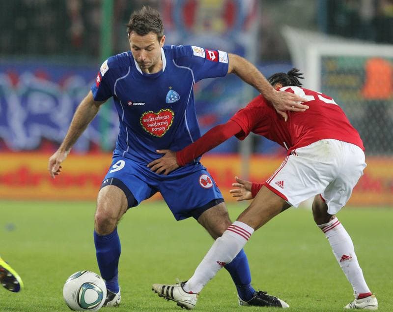 Football. Puchar Polski. Wisla Krakow - Ruch Chorzow. 10.04.2012