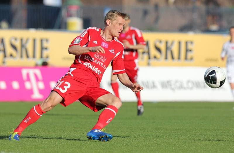 Football. T-Mobile Ekstraklasa. Gornik Zabrze - Podbeskidzie Bielsko-Biala. 27.04.2012