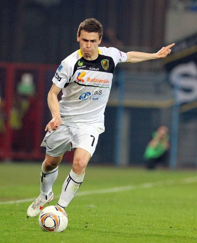 Football. I liga. Piast Gliwice - Ruch Radzionkow. 27.04.2012