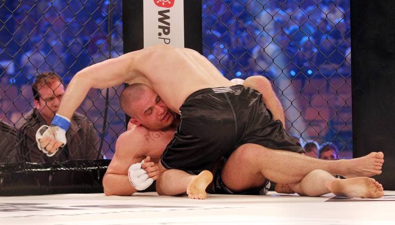 Mixed Martial Arts. MMA Attack. Michal Fialka - Hans Stringer. 27.04.2012