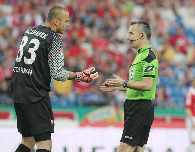 Football. T-Mobile Ekstraklasa. Wisla Krakow - Cracovia Krakow. 30.04.2012