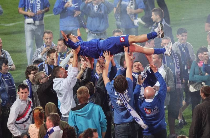 Football. T-Mobile Ekstraklasa. Ruch Chorzow - Lechia Gdansk. 06.05.2012