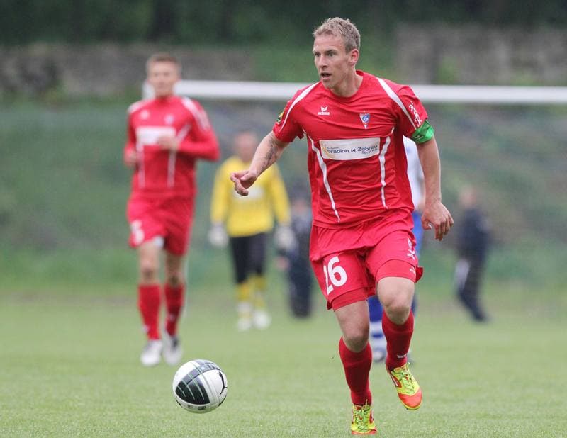 Football. Sparing. Slavia Ruda Slaska - Gornik Zabrze. 12.05.2012