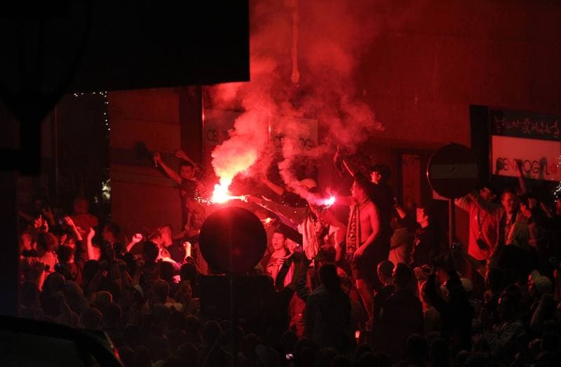Football. Piast Gliwice. Feta. 27.05.2012
