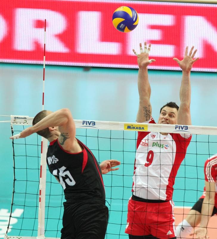 Volleyball. World League. Poland - Canada. 01.06.2012