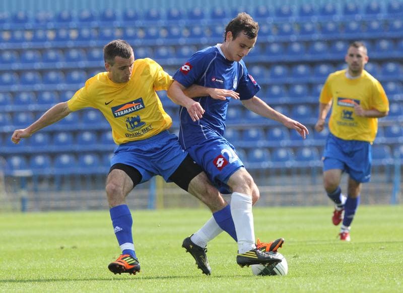 Football. Sparing. Ruch Chorzow - Termalica Bruk-Bet Nieciecza. 23.06.2012