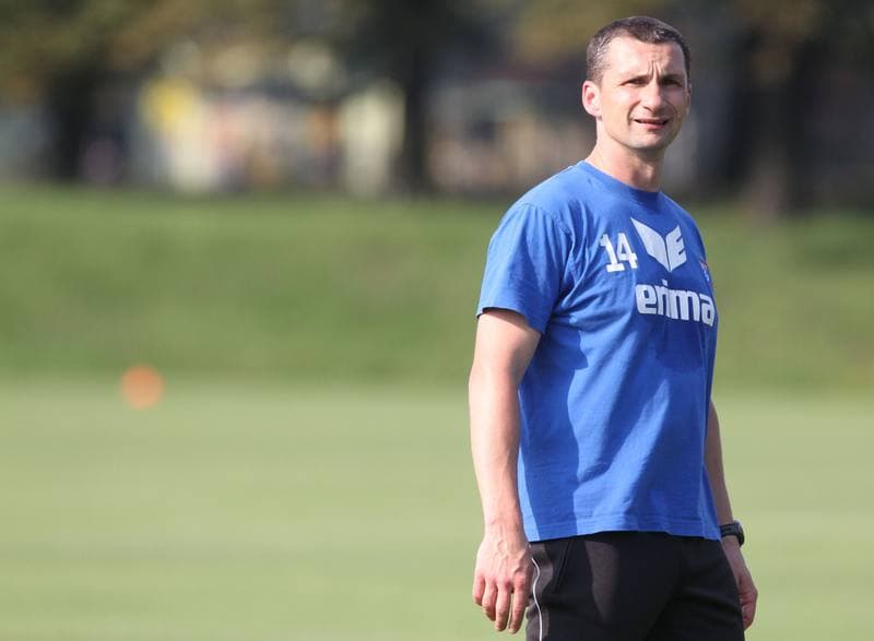 Football. Gornik Zabrze. Training. 05.07.2012