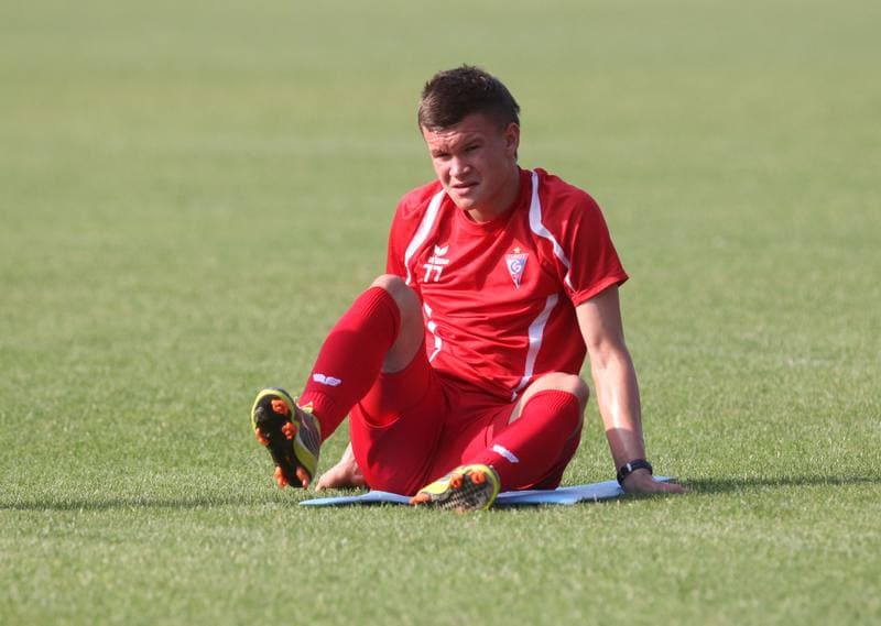 Football. Gornik Zabrze. Training. 05.07.2012