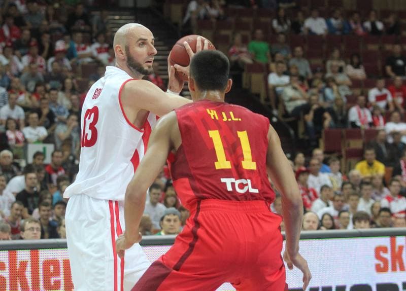 Basketball. Friendly Match. Poland - China. 21.07.2012