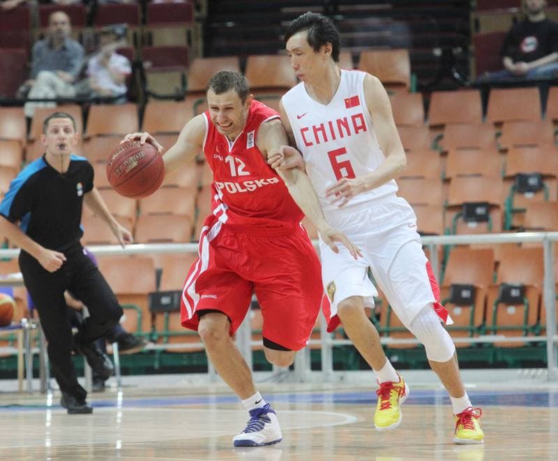 Basketball. Friendly Match. Poland - China. 21.07.2012