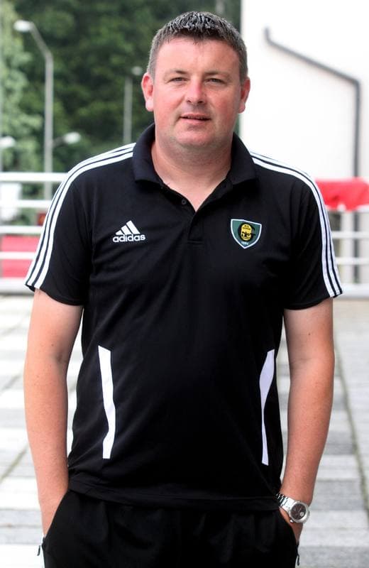 Football. GKS Katowice. Press Conference. 27.07.2012