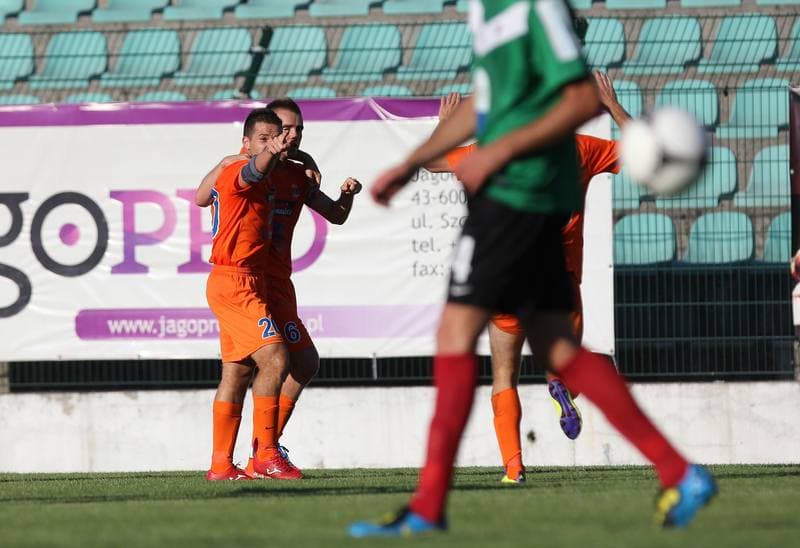 Football. I liga. GKS Tychy - Termalica Bruk-Bet Nieciecza. 19.08.2012