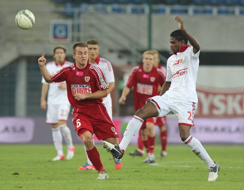 Football. T-Mobile Ekstraklasa. Piast Gliwice - Wisla Krakow. 01.10.2012